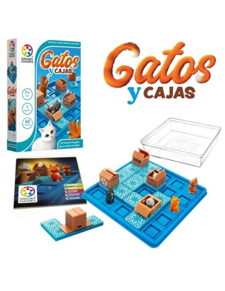 GATOS Y CAJAS