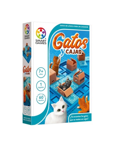 Gatos y cajas es un juego de lógica editado por Smart Games