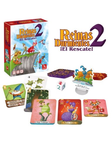 Reinas Durmientes 2 es un divertido juego de cartas editado por Lúdilo.