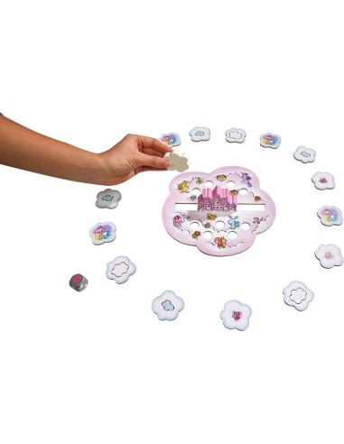 Unicornio Destellos Torre de nubes es un juego de habiliad infantil