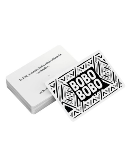 Bobo Bobo es un divertido juego de preguntas distribuido por Asmodee.