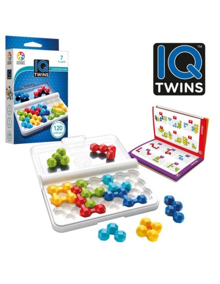 Iq Twins es un divertido juego de retos distribuido por Lúdilo.