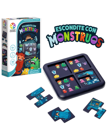 Escondite con Monstruos es un divertido juego de lógica distribuido por Lúdilo.