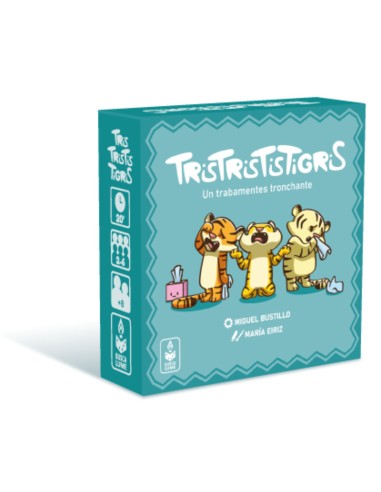 Tris Tristis Tigris es un divertido juego de cartas distribuido por Buscalume.