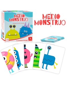 Medio Monstruo es un divertido juego de cartas distribuido por Lúdilo. 2