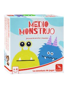 Medio Monstruo es un divertido juego de cartas distribuido por Lúdilo.