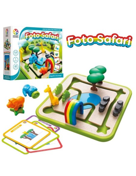 Foto Safari es un divertido juego para niños distribuido por Lúdilo.