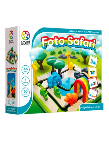 Foto Safari es un divertido juego para niños distribuido por Lúdilo.