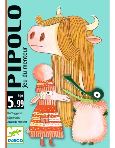 Pipiolo es una preciosa versión del juego de El Mentiroso, editada por Djeco.