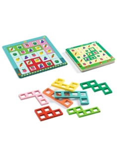 Sologic Logic Garden es un bonito juego de lógica para toda la familia. Editado por Djeco. 2