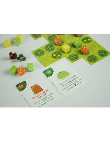 Grove es un divertido y bonito juego de cartas para un jugador, distribuido por Cantarero Coca.