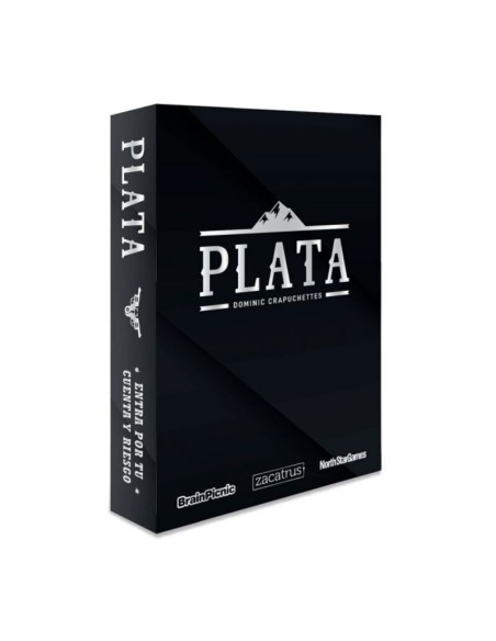 Plata es un divertido juego de mesa distribuido por Zacatrus.