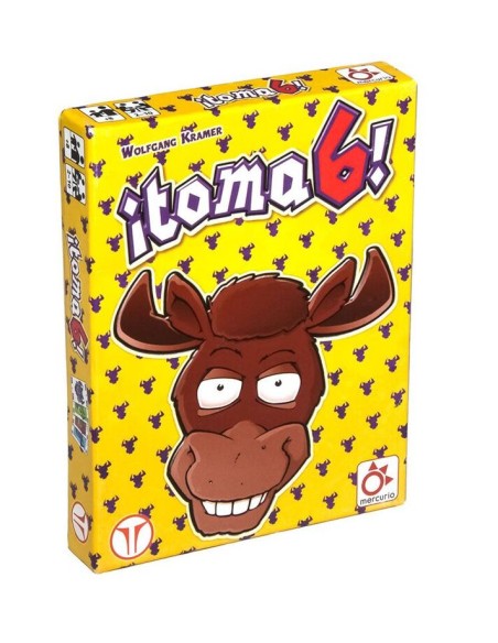 ¡Toma 6! es un divertido juego de cartas distribuido por Mercurio.