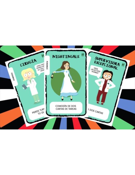 La Última Enfermera es un juego de cartas en el que te pondrás en los zapatos de una enfermera.