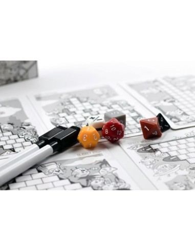 Roll to the Top es un divertido juego de Roll & Write distribuido por Zacatrus.