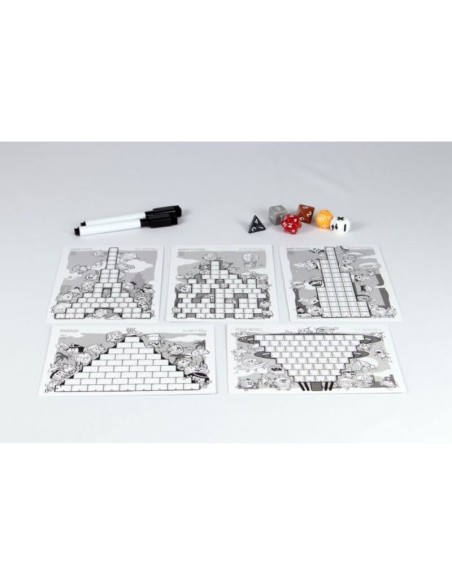 Roll to the Top es un divertido juego de Roll & Write distribuido por Zacatrus.