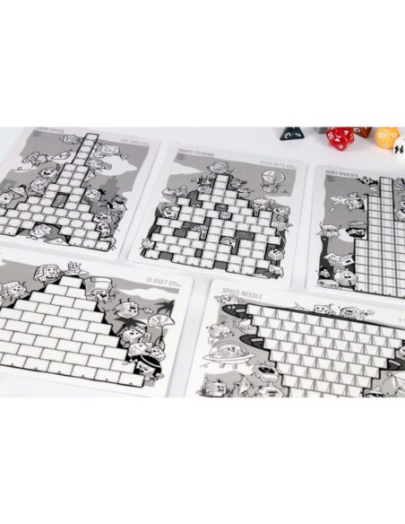 Roll to the Top es un divertido juego de Roll & Write distribuido por Zacatrus.