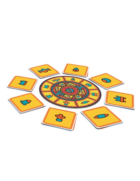 Aztecas vs Alienígenas es un divertido juego distribuido por Mercurio.