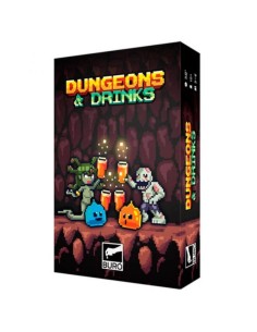 Dungeon & Drinks es un juego de mazmorreo para mayores de 18 años editado por Buró.