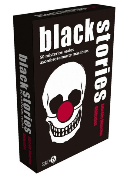 Black stories es una saga de juegos de preguntas y respuestas