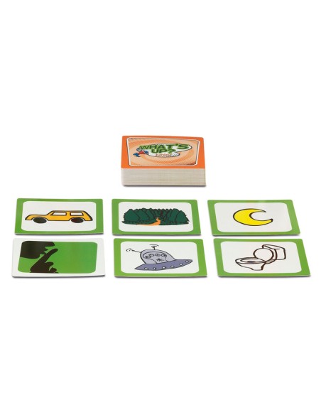 What's Up Junior es un divertido juego para crear historias, distribuido por Cayro.