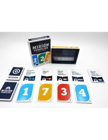 Misión Cumplida es un divertido juego cooperativo distribuido por Zacatrus.