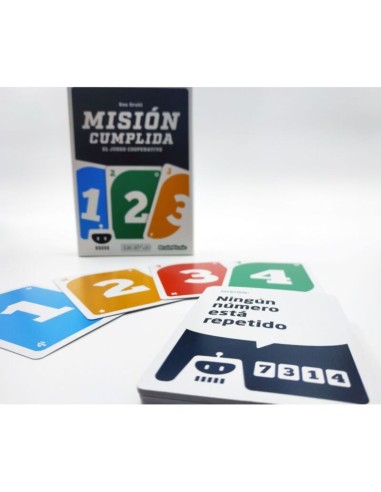 Misión Cumplida es un divertido juego cooperativo distribuido por Zacatrus.