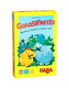 Golosifantes es un juego de lógica para los más pequeños, editado por HABA.
