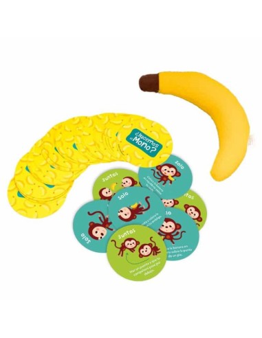 ¿Hacemos el Mono? es un juego de realizar acciones para niños a partir de 2 años. Editado por Lúdilo.
