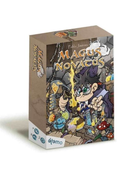 Magus Novatus es un juego de cartas editado por Átomo Games.