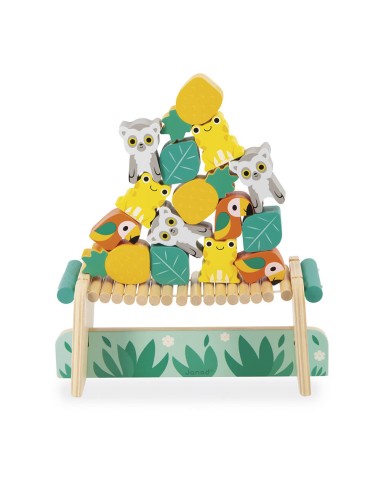 Tropik - Juego de equilibrio de Janod es un juego de madera ideal para el desarrollo de la motricidad. Fabricado por Janod.