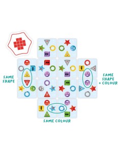 Pattern Party! es un juego de lógica y rapidez editado por FlexiQ 2