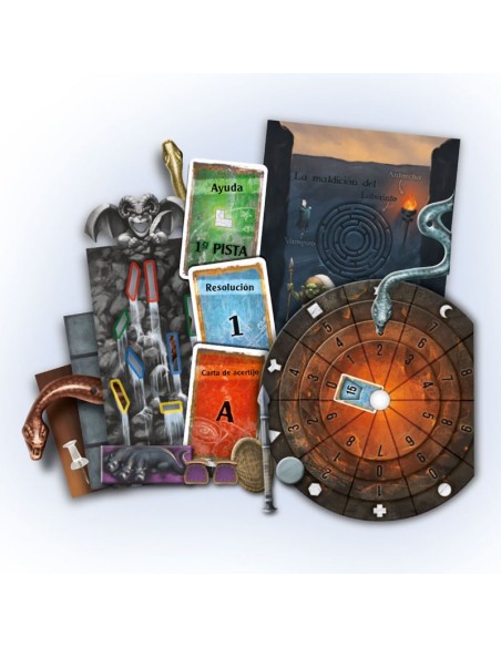 Exit: El laberinto maldito es un divertido escape room distribuido por Devir.