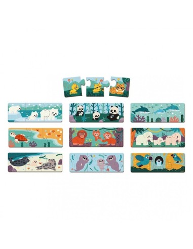 Puzzle de asociación editado por Janod.