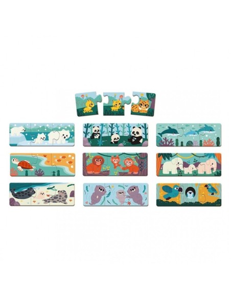 Puzzle de asociación editado por Janod.