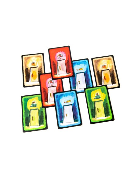 Onirim es un juego de cartas en solitario. Editado por Devir.