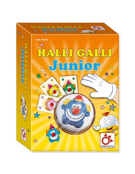 Halli Galli Junior es un divertido juego de rapidez distribuido por Mercurio.