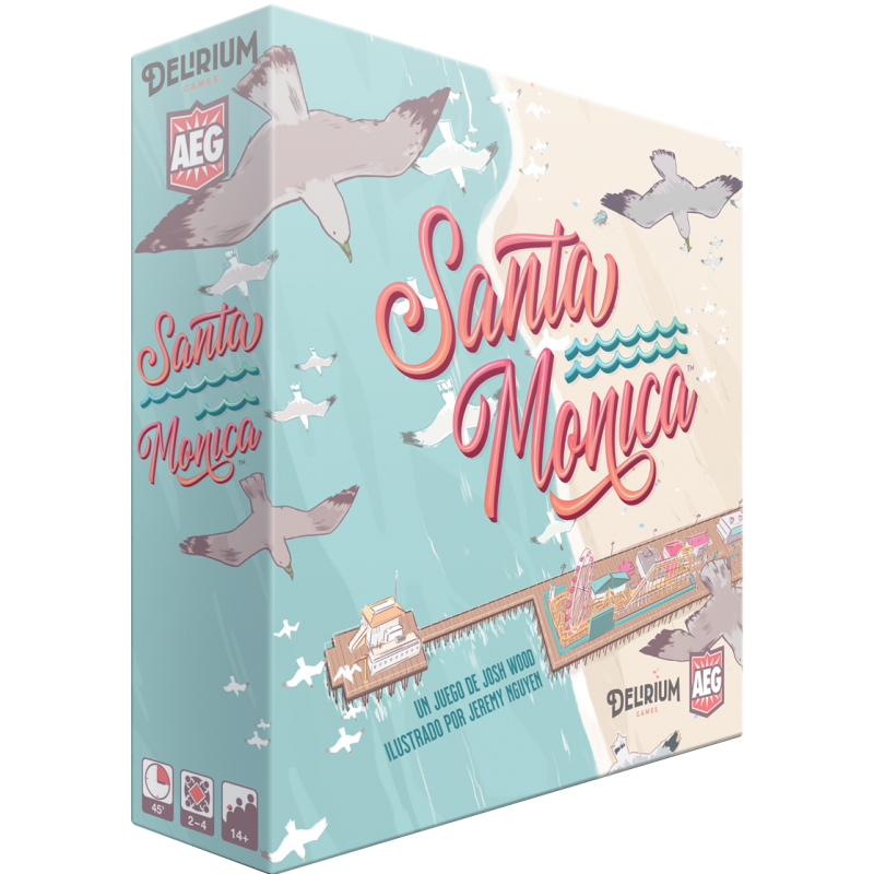 Santa Mónica es un juego de colección de sets editado por Maldito Games