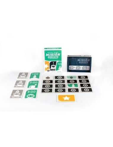 Misión Rescate es un divertido juego cooperativo distribuido por Zacatrus.