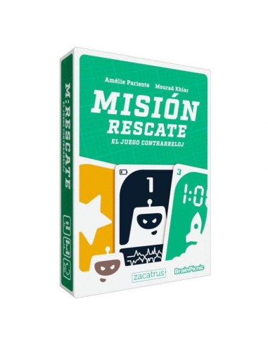 Misión Rescate es un divertido juego cooperativo distribuido por Zacatrus.