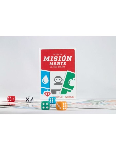 Misión Marte es un divertido juego de rapidez distribuido por Zacatrus.