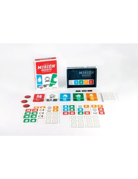 Misión Marte es un divertido juego de rapidez distribuido por Zacatrus.