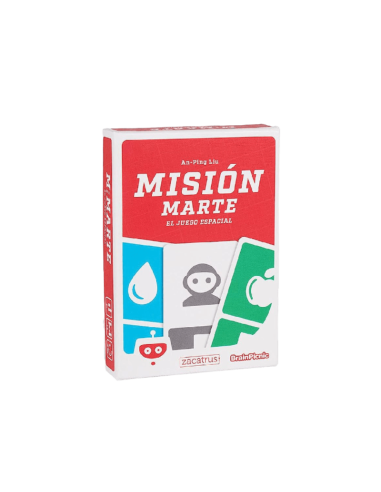 Misión Marte es un divertido juego de rapidez distribuido por Zacatrus.