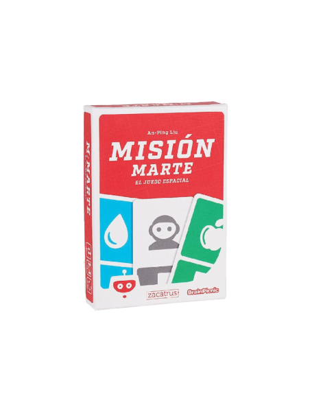 Misión Marte es un divertido juego de rapidez distribuido por Zacatrus.