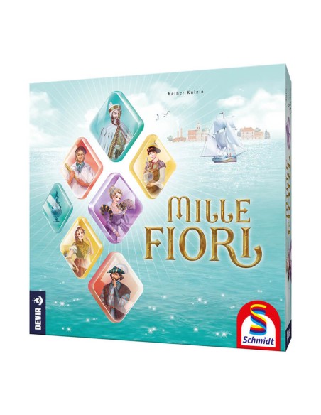 Mille Fiori es un juego abstracto de Reiner Knizia, editado por Devir.