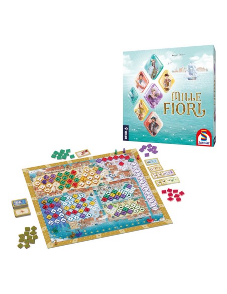 Mille Fiori es un juego abstracto de Reiner Knizia, editado por Devir.