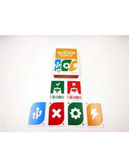 Misión Secreta es un juego semicooperativo de roles ocultos, distribuido por Zacatrus