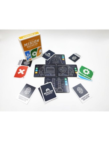 Misión Secreta es un juego semicooperativo de roles ocultos, distribuido por Zacatrus