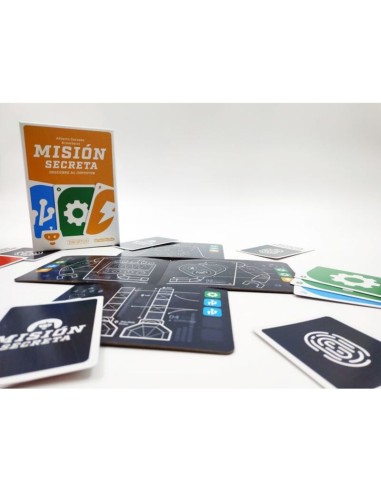 Misión Secreta es un juego semicooperativo de roles ocultos, distribuido por Zacatrus