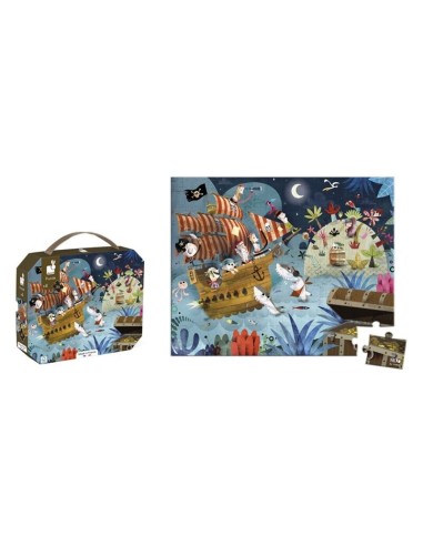 Bonito y sostenible puzzle para niños editado por Janod.